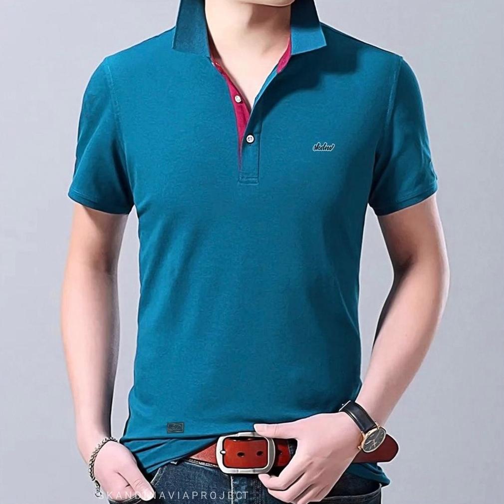 New Kaos Kerah Twotone Kaos Polo Premium Poloshirt Musik Ndx Aka Familia Band Logo Murah -Alpallotel