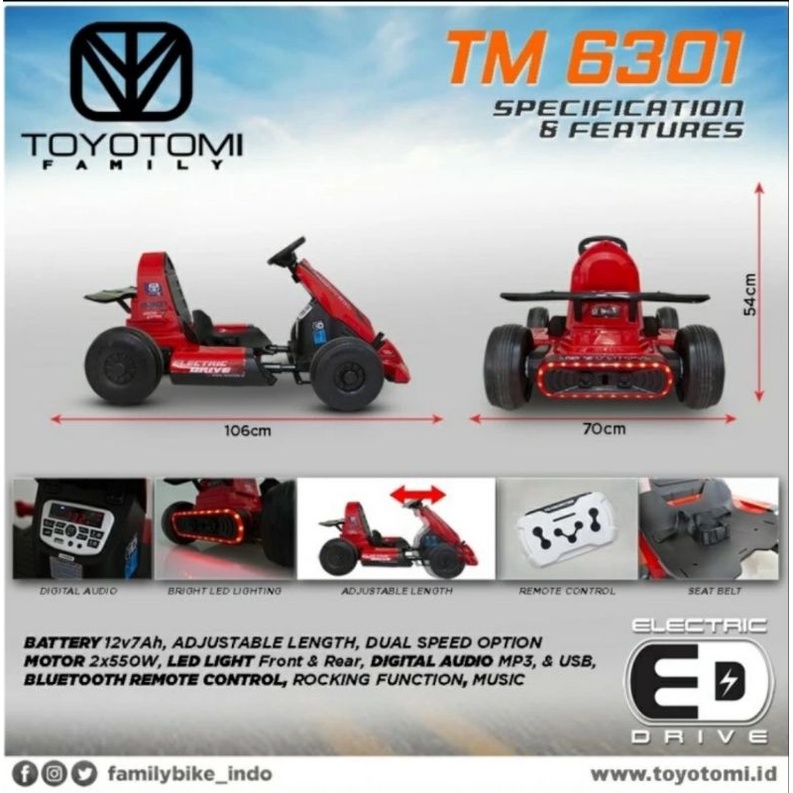 Mobil Aki Toyotomi Family TM-6301 TM 6301