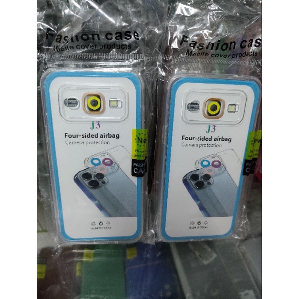 Softcase Samsung J3 2015 Silikon Casing Case Bening Transparan Pelindung Pro Camera
