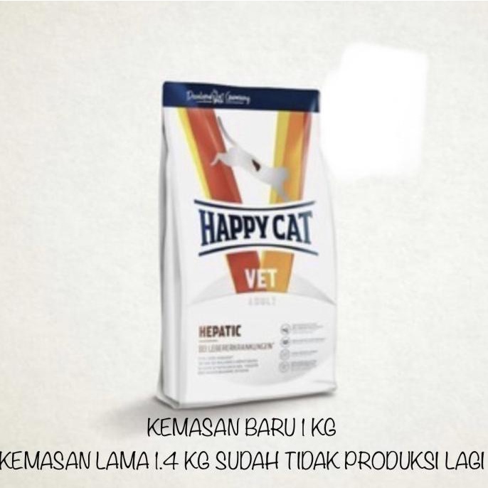 Pakan Kucing Happy Cat Vet Diet - Hepatic 1.4 Kg