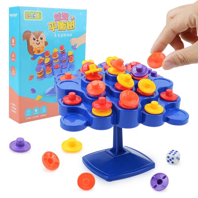 Mainan Topple Edukasi Seru Family Game - mainan keluarga PROMO Mitra