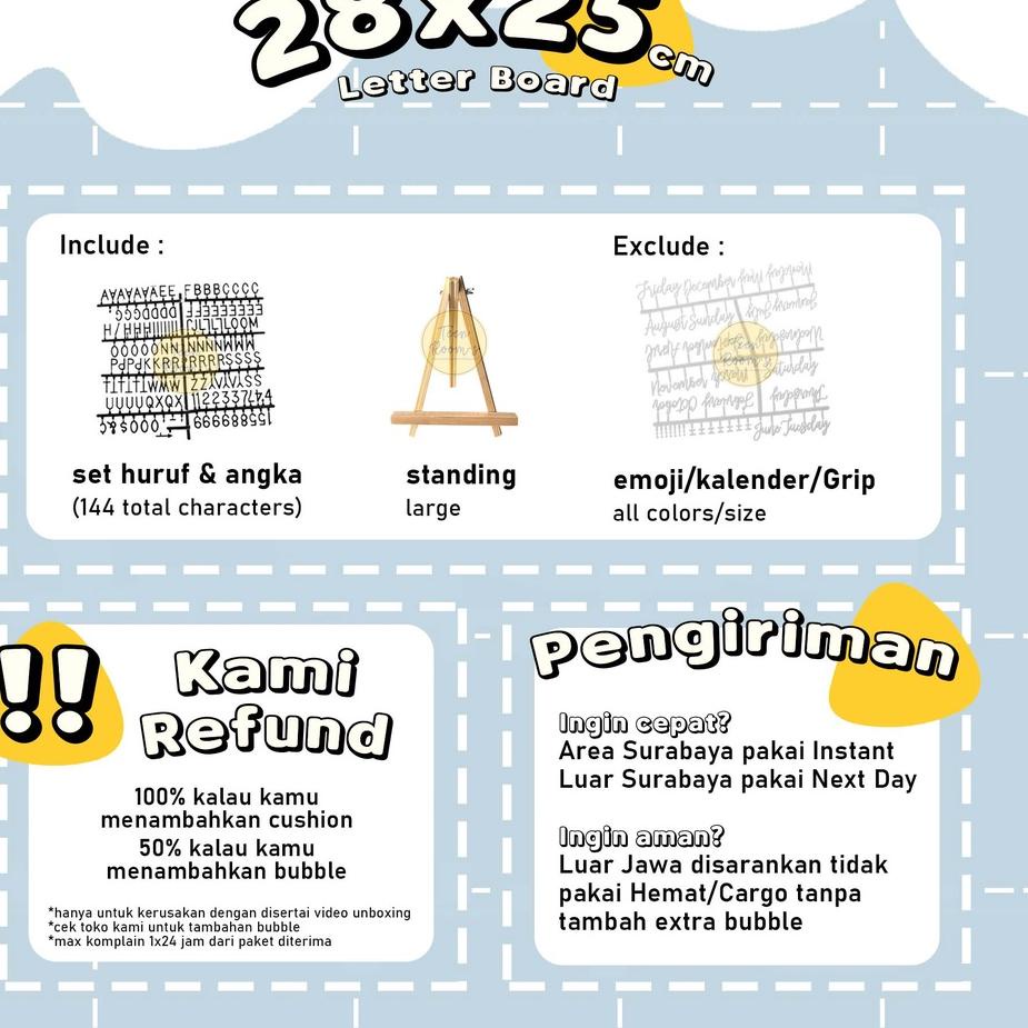 

㊬ PAPAN NAMA / LETTER BOARD UNTUK DEKORASI NAMA BAYI TEEN ROOM ㅷ
