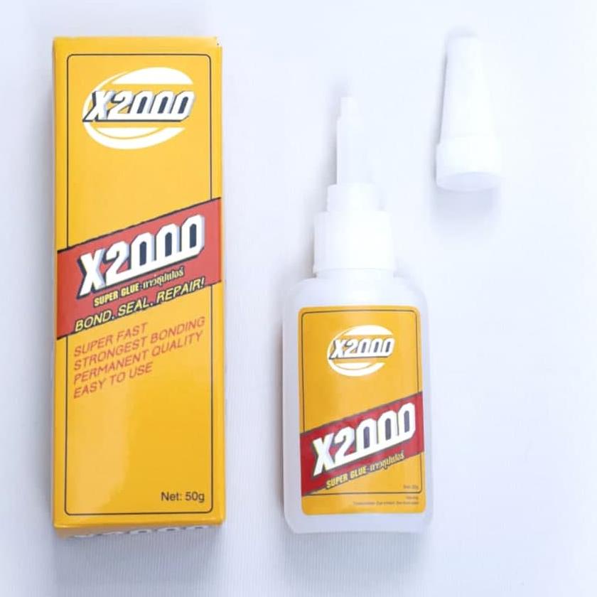 

9+VDB-D X2000 Lem X2000 super original, Perekat Instan Cairan Super Kuat, Lem super kuat digunakan untuk banyak bahan [VD7]