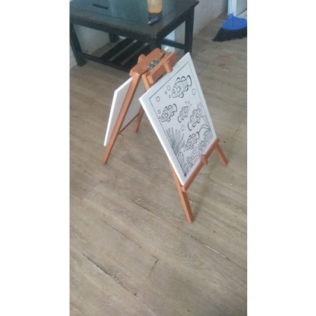 

Stand kayu untuk melukis Styrofoam