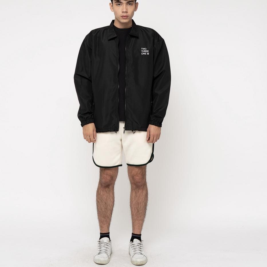 Special Price M231 Jaket Coach Two Tone Hitam Back On Track 2584A