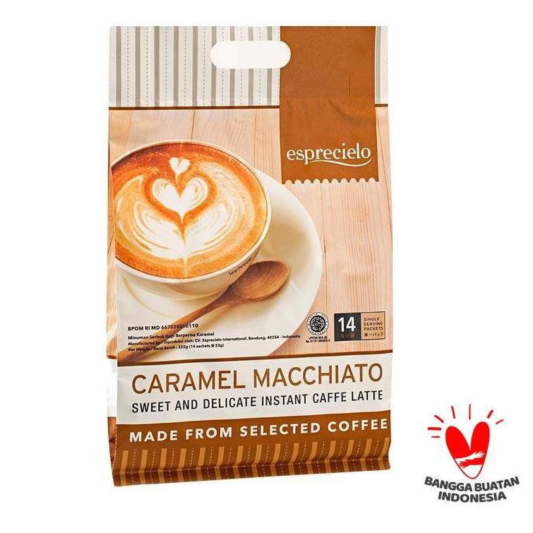 

[G-T5T ㊛] Esprecielo Caramel Macchiato Ecobag ( 14 Sachet )-pasti dikirim