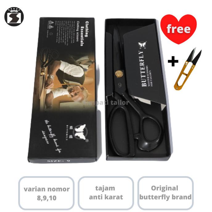 

[BISA COD] gunting kain butterfly