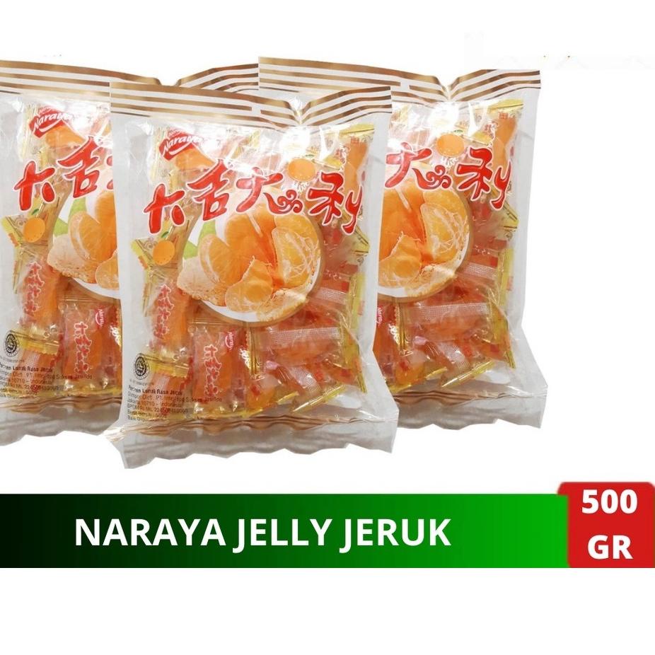 

Barang Laris Permen Jeruk Jelly / Permen Jeruk Mandarin / Da Ji Da Li 500 gr ORD#