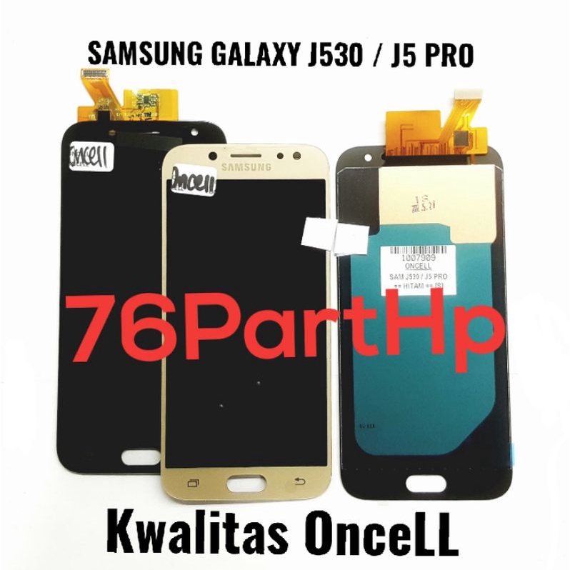 Lcd Touchscreen Fullset kwalitas Oncell Samsung Galaxy J530 - J5 Pro