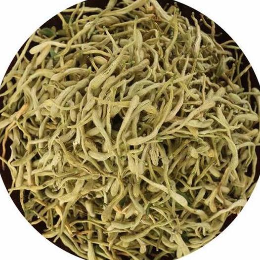 

100 GRAM JIN YIN HUA TEH BUNGA HONEYSUCKLE HONEY SUCKLE FLOWER TEA