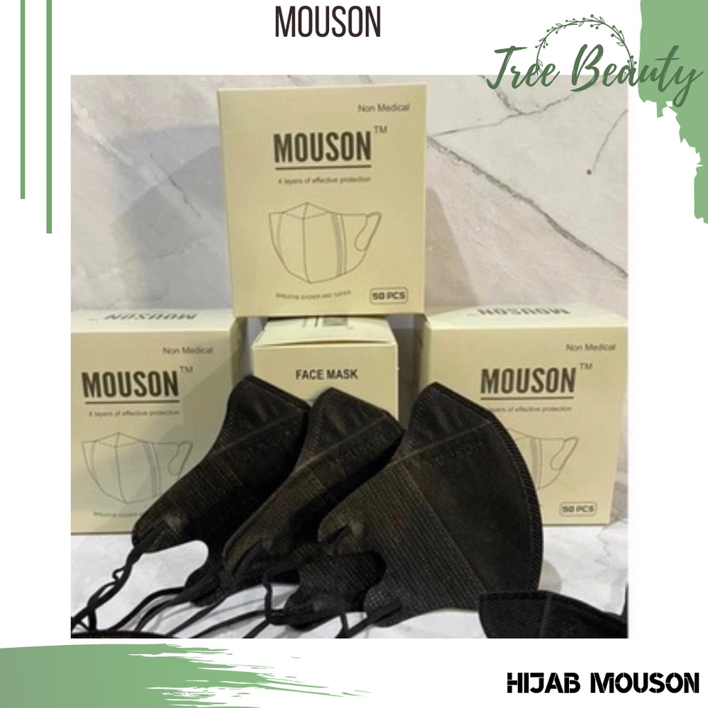 MASKER MOUSON / MASKER DUCKBILL CHINA/DUCKBILL 1 BOX ISI 50 PCS