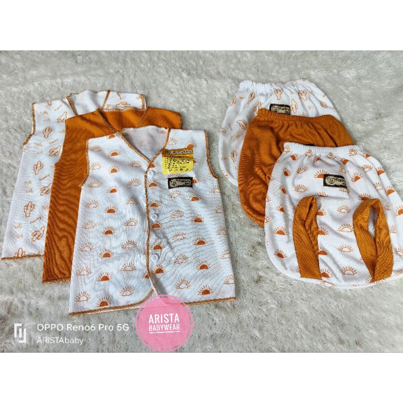 FIANTRYbaby - paket hemat isi 18pcs/9stel baju+celana bayi