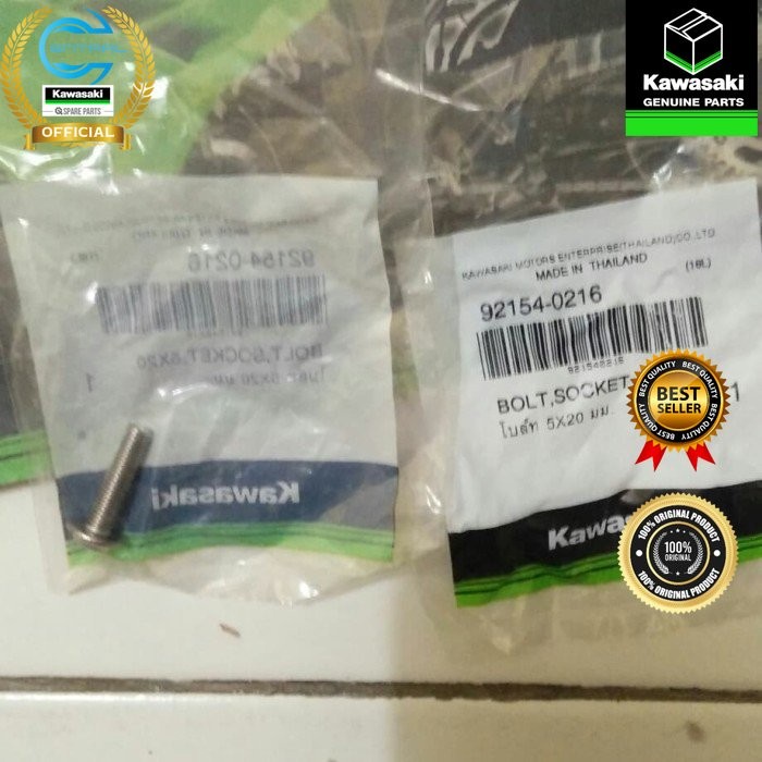 ( BISA COD ) baut visor z250 Original Kawasaki