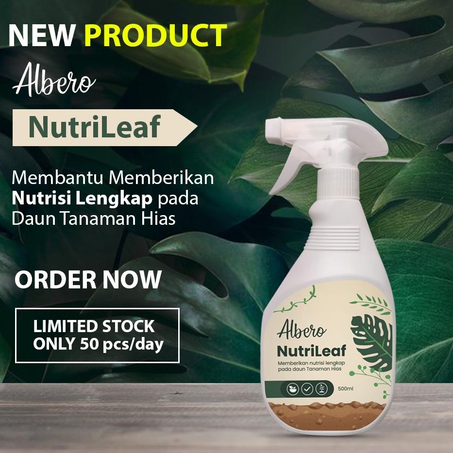 ㊗ Albero Nutrileaf Pupuk daun nutrisi Plus ㄲ