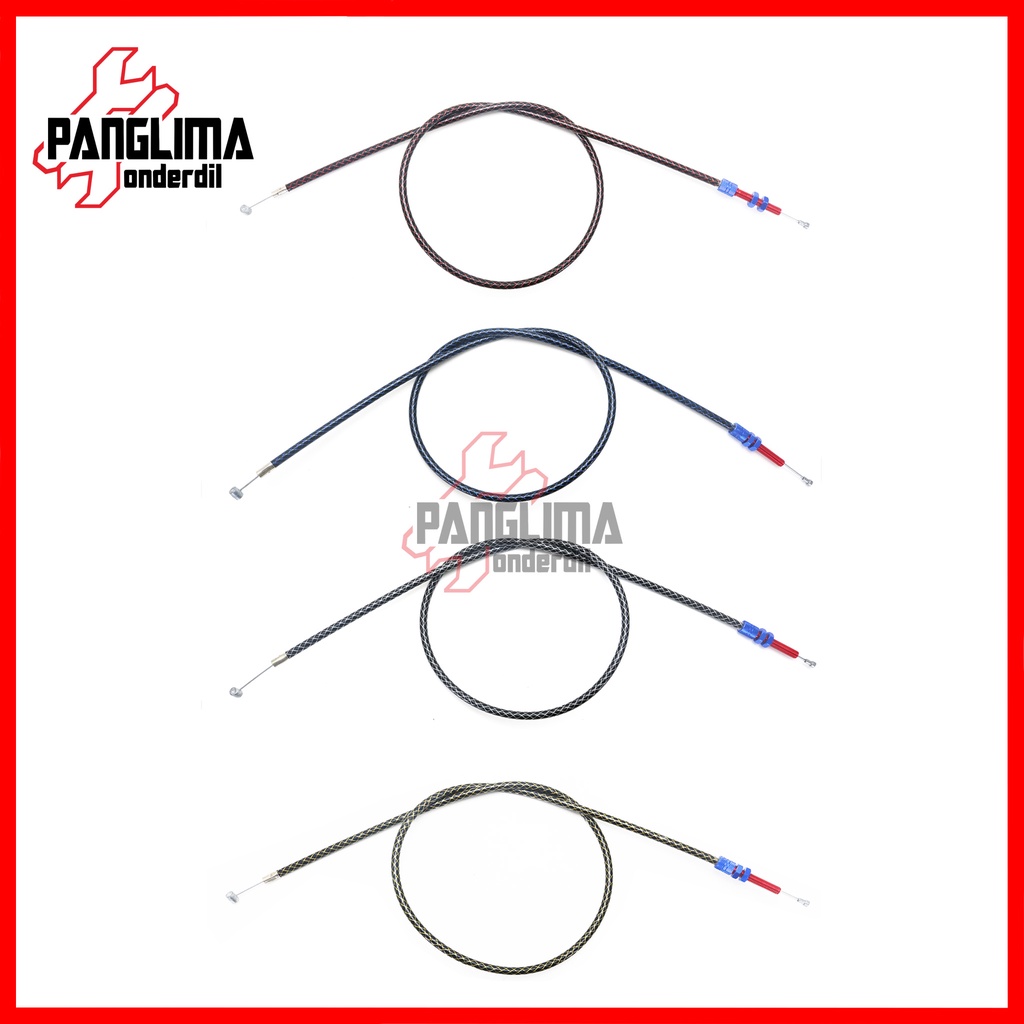 Kabel Kopling Universal 110 cm Garis Vixion R15 R25 Byson Supra GTR MX King New Old Satria 2 Tak FU Megapro RX King CB CBR 100 125 Thunder Dll Kawat Tali Kupling
