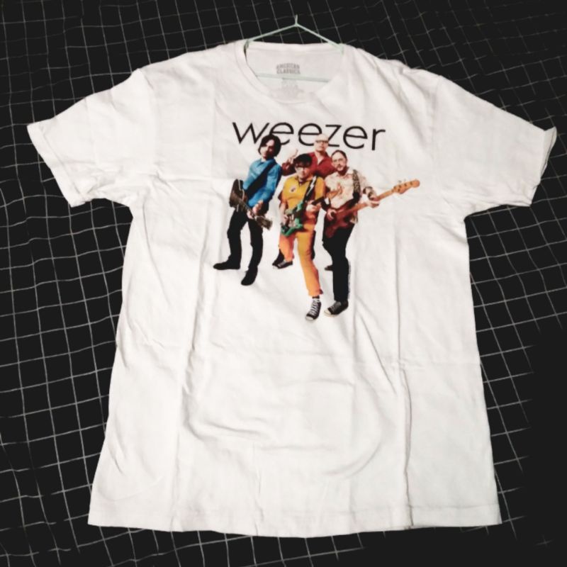 Kaos Tshirt Band Weezer Official Merchandise