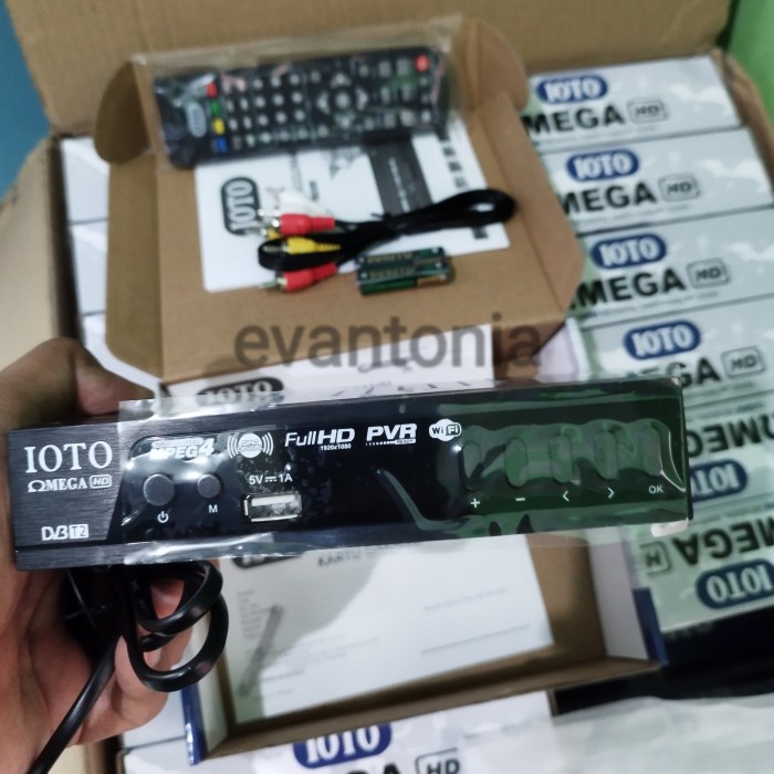 Set Top Box DVB-T2 Digital Satellite TV Tuner Box Receiver 1080P - Set Top Box FREE ONGKIR