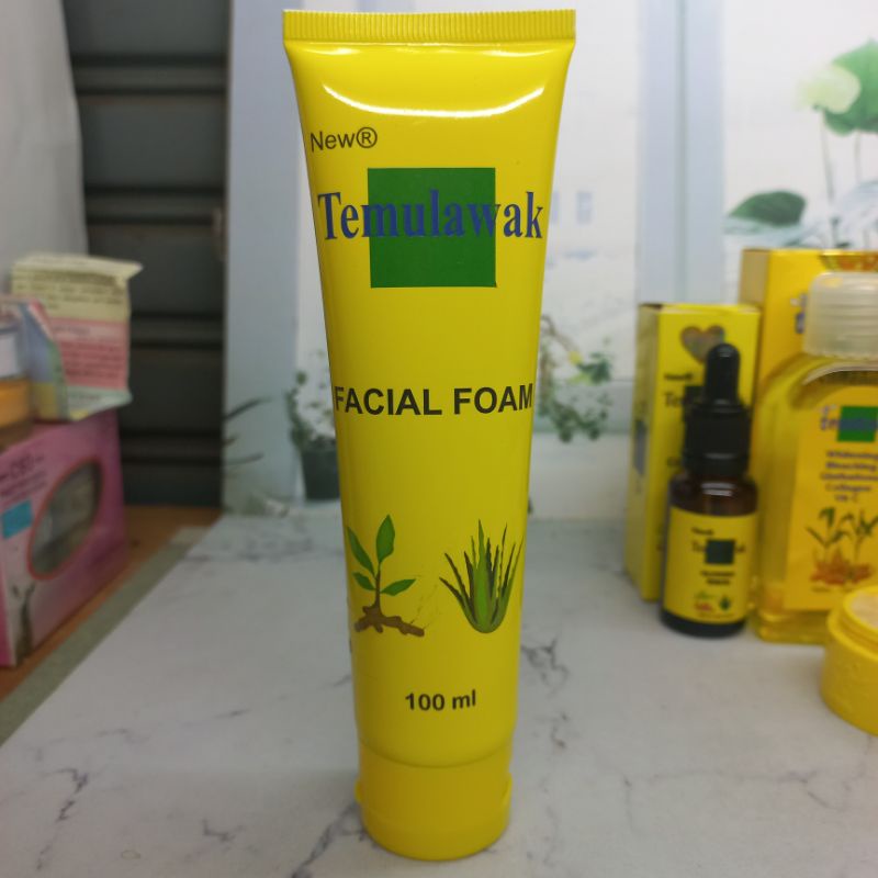 (5IN1 FF GLOWING) TEMULAWAK MALAYSIA PAKAI FACIAL FOAM