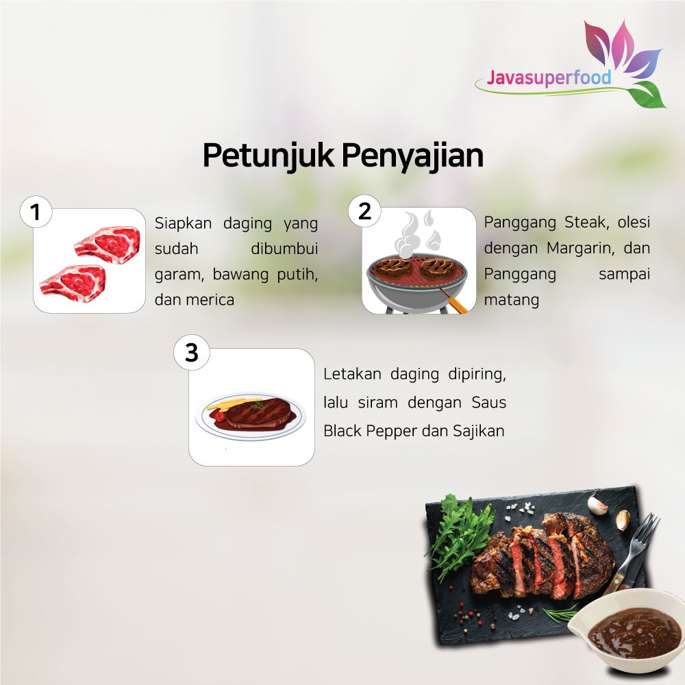 Cooking Master -  Blackpepper Sauce / Saus Lada Hitam 1 KG