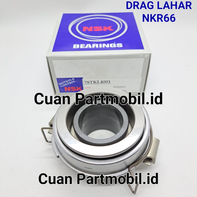 DRAG LAHAR BEARING KOPLING NKR66 78TKL4001 NSK