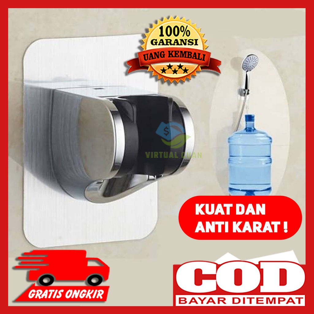 Holder Shower Tempel Gantungan Shower Hanger Braket Shower Tempel Kuat