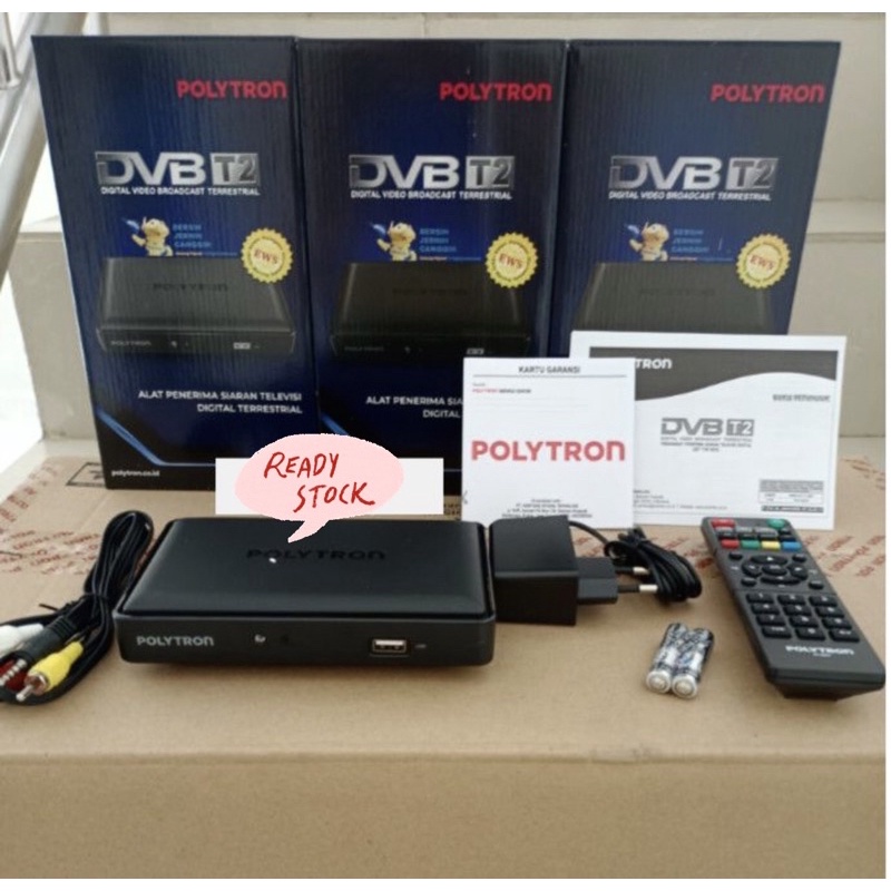 SET TOP BOX Polytron  DVB PDV 620 T2 (STB POLYTRON  NEW SERIES) ALATPENDUKUNG CHANEL DIGITAL TV PDV6