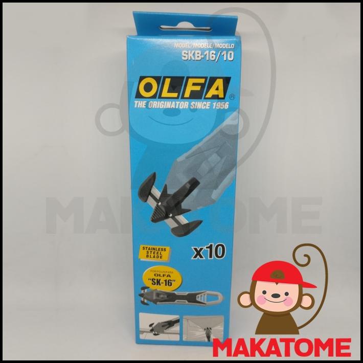 

Promo Olfa Spare Blade Skb-16/10 Pisau Untuk Sk-16 Cutter Kardus Cardboard