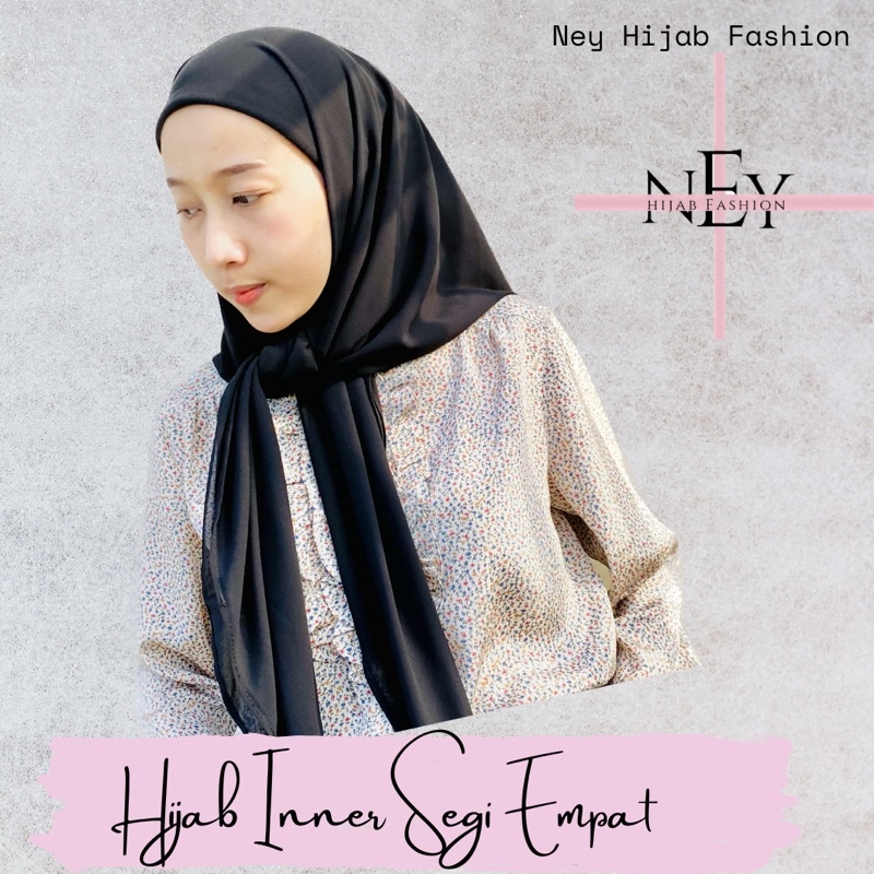 HIJAB INNER SEGI EMPAT HIJAB INNER SEGI TIGA HIJAB INNER CERUTI BABY DOLL Inner segi tiga dua layer 