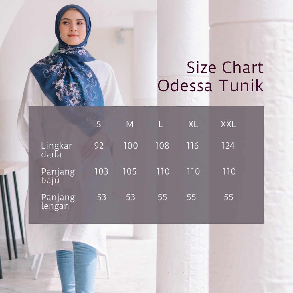 ODESSA TUNIK SERIES -  TUNIK POLO LINEN (TUNIK PREMIUM)