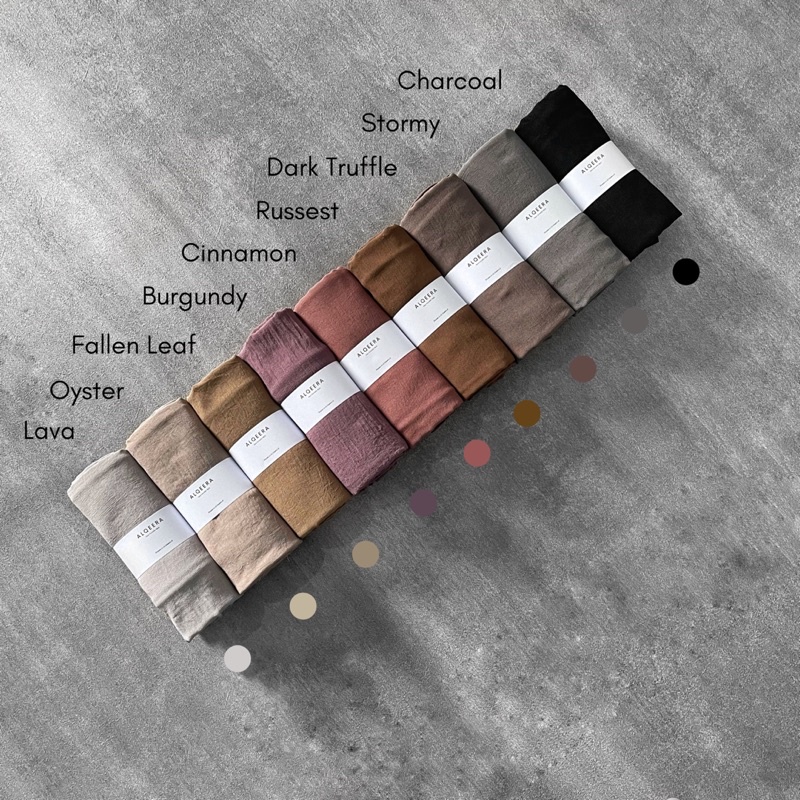 Eir Shawl | Pashmina Crinckle Premium | Alqeera