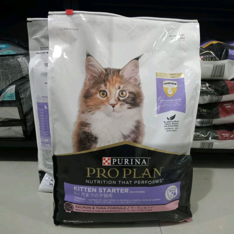 PURINA PROPLAN Kitten Starter 8kg Tuna&amp;Salmon formula | dryfood mom and baby cat