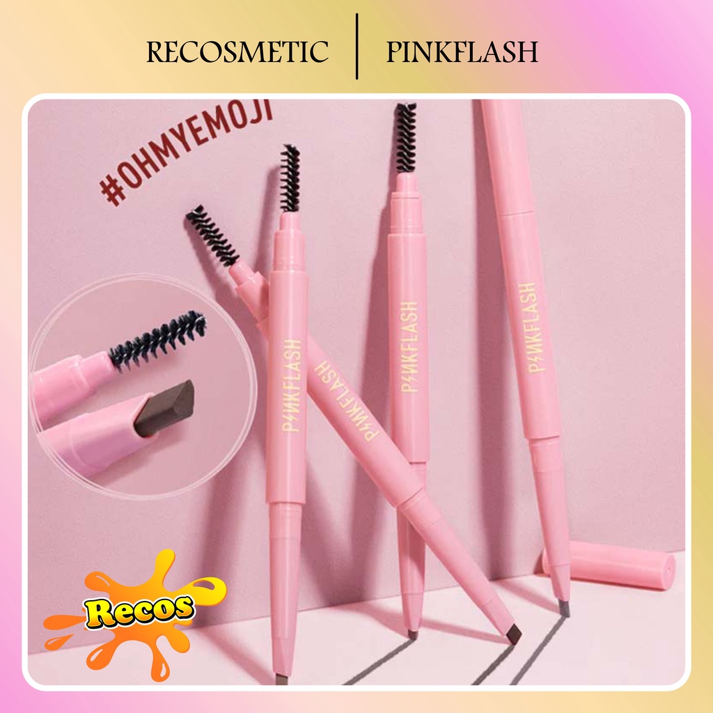 PINKFLASH Waterproof Auto Eyebrow Pencil | Pensil Alis | Eye Brow | Automatic | Pinkflash PF-E09