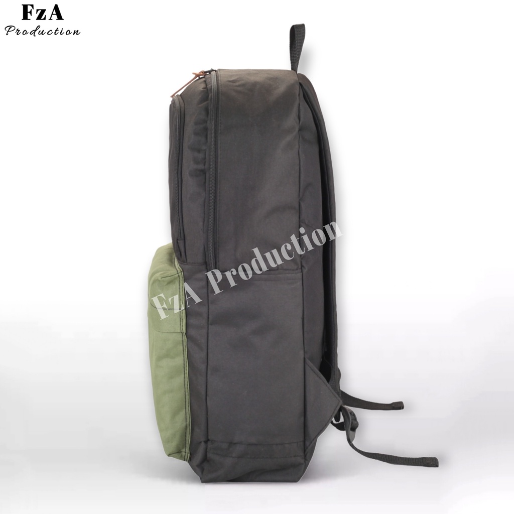 Tas Ransel Punggung Distro Casual Pria Wanita / Tas Ransel Laptop Original - FzA FREE JAM Pria Sport