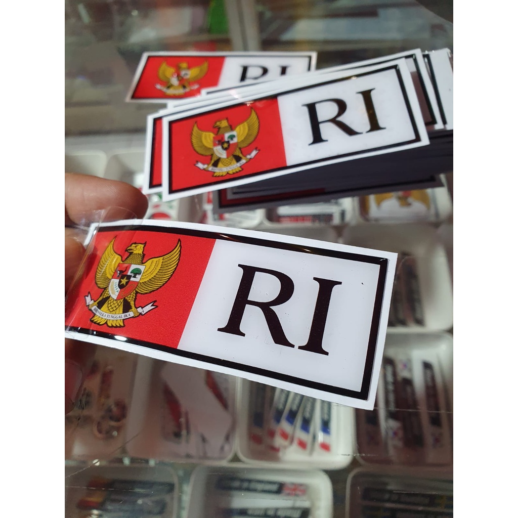 Jual Sticker Timbul Indonesia Ri Shopee Indonesia