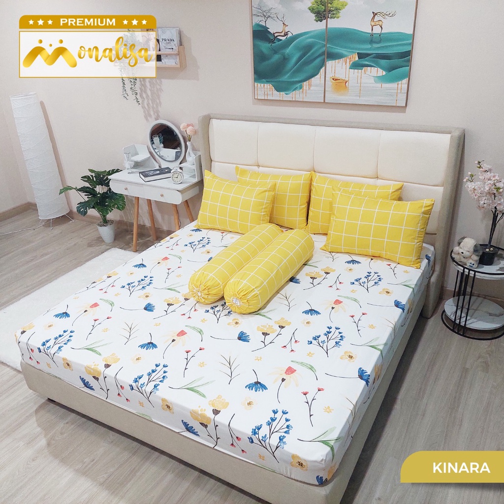 Monalisa Premium Sprei Uk 160/180 - Kinara