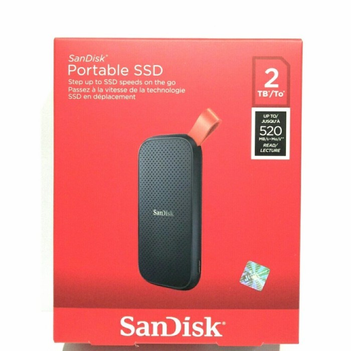 SanDisk Portable SSD E30 2TB USB 3.2