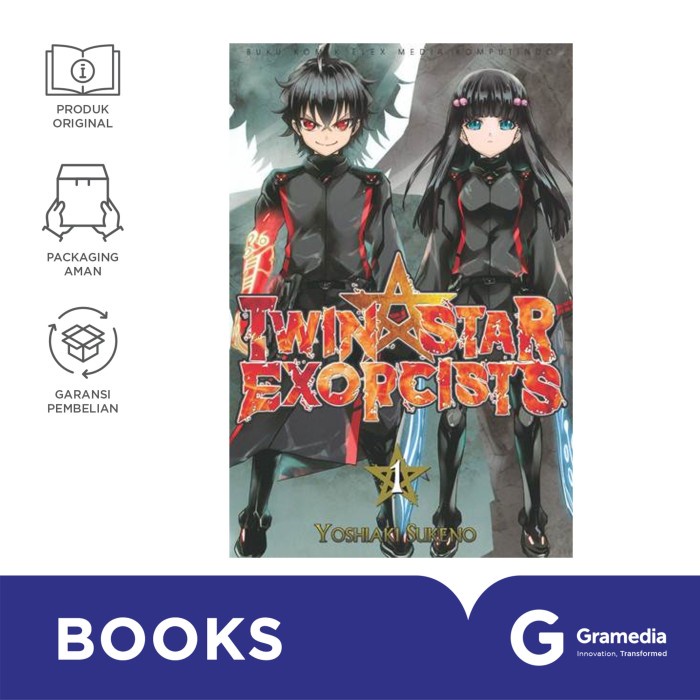 Komik Twin Star Exorcists 01