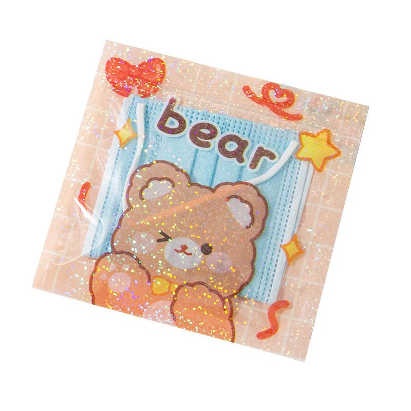 ZIPLOCK BAG COOKIES LUCU ZIPPER BAG MAKANAN IMUT KAWAII 13X13