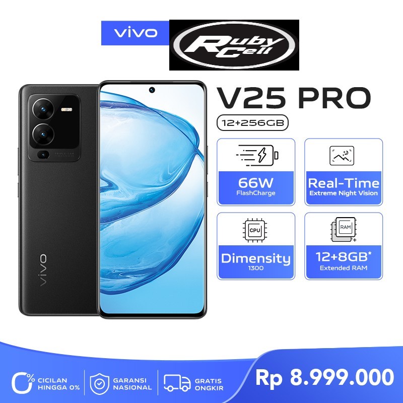 vivo V25 Pro (12/256) - Real-Time Extreme Night Vision, Dimensity 1300