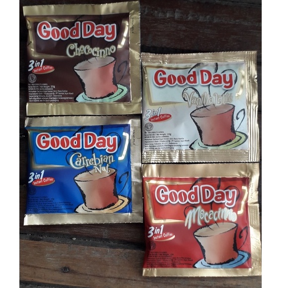 

Kopi Gooday renceng - 10 sachet