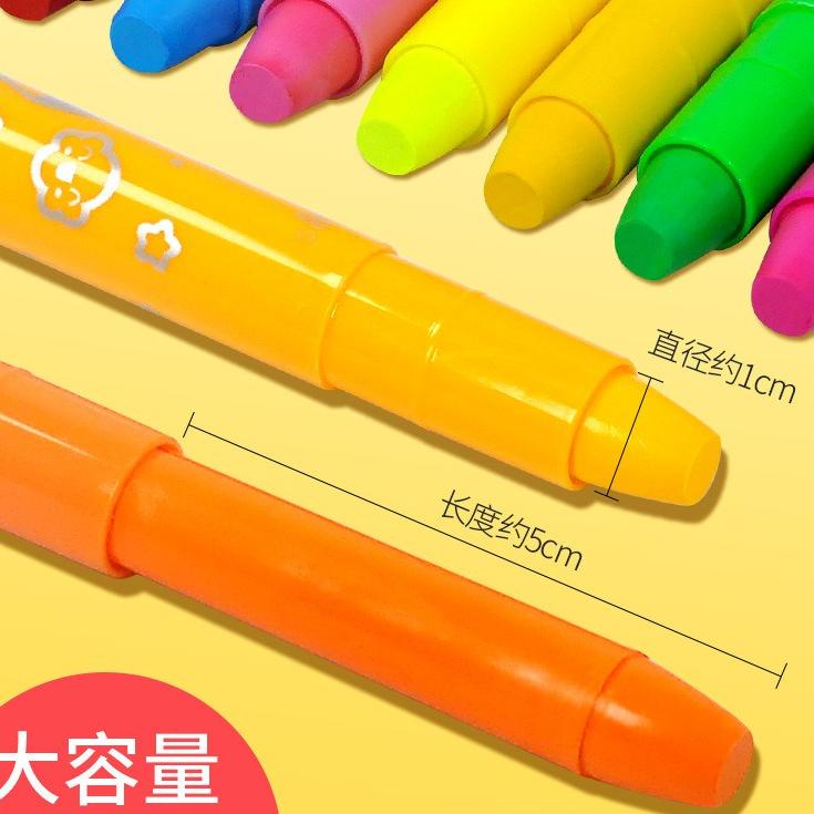 

(D(32)♥) GRASP Silky Gel Crayon Washable / Crayon Warna / Krayon Anak / Coloring Pen viral