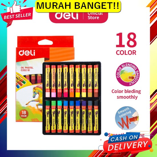 

Cod Art Full Set 150Pcs / 208Pcs / Krayon Mewarnai Anak Pensil Warna P Deli Oil Pastel Crayon 12/18/24 Warna Kualitas Tinggi Untuk Campuran Warna Sempurna Ec20210