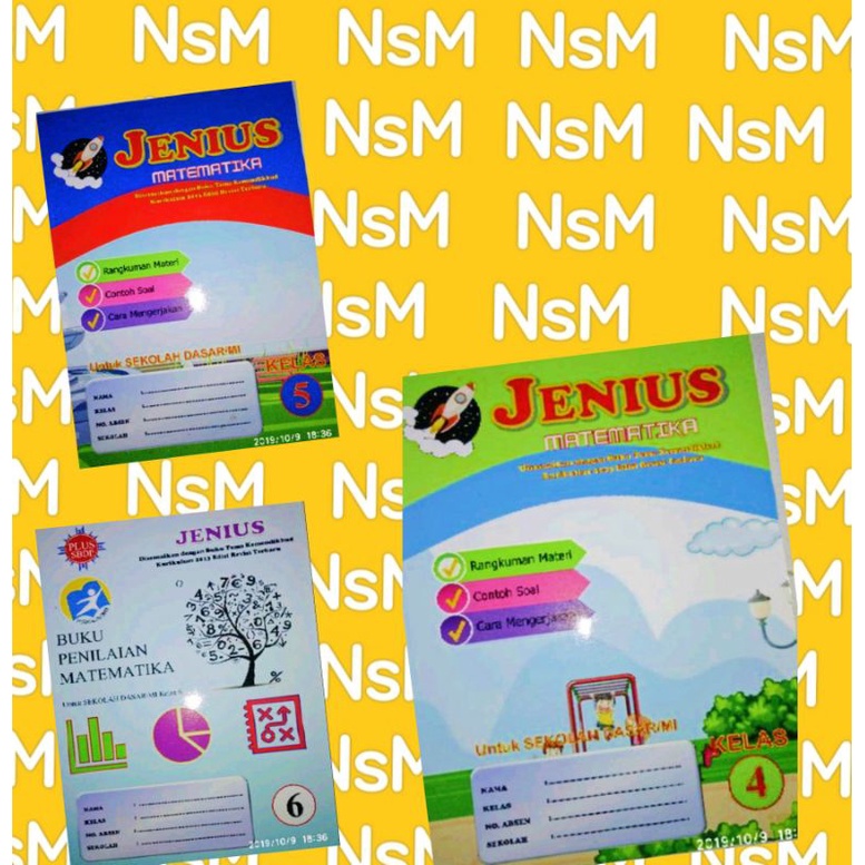 LKS Jenius Matematika SD kelas 456
