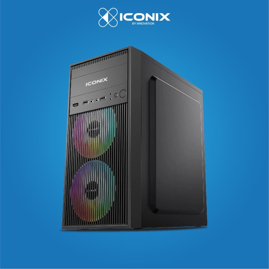 CASING PC GAMING ICONIX GEMINI FREE PSU 500WATT