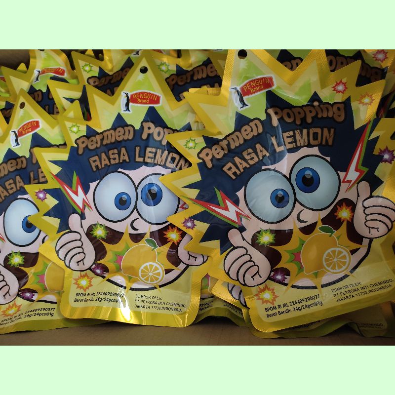 

Penguin Permen Popping - 24 gr