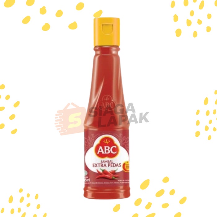 Saus Sambal Extra Pedas ABC Botol Meja 135 ml