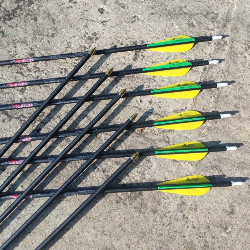 Arrow Carbon LINKBOY 3K / Vanes Rubber Linkboy