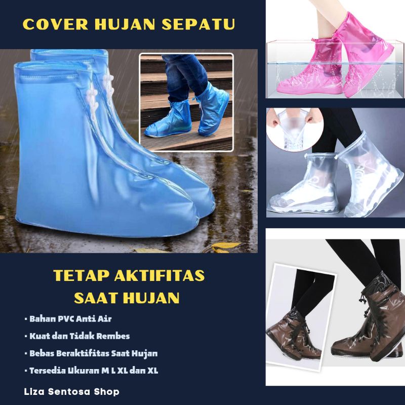 Pelindung Hujan Sepatu Waterproof