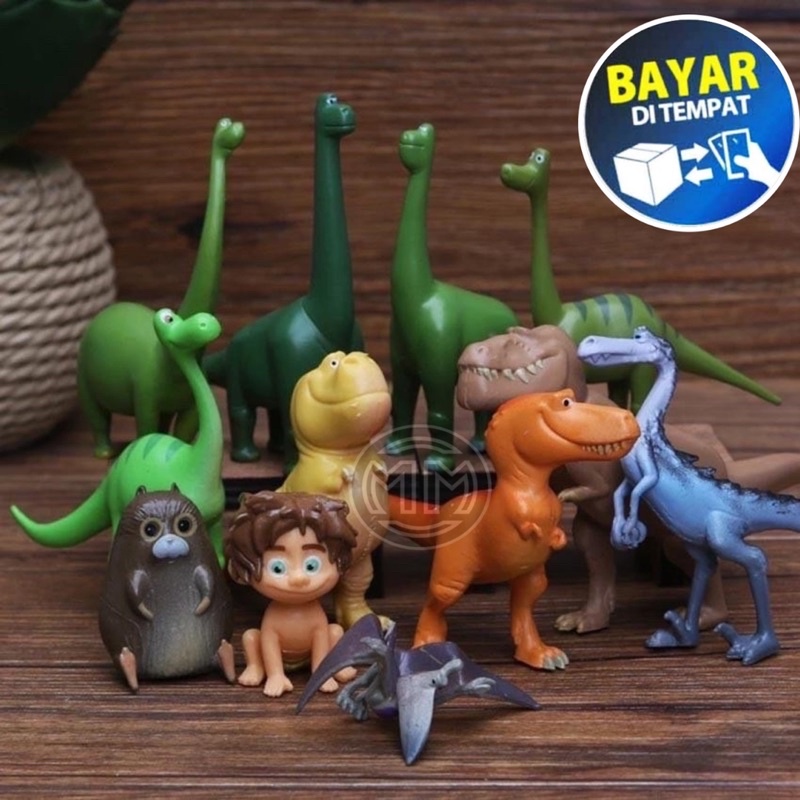 JC Mainan baby dinosaurus Animal Figure isi 12pc