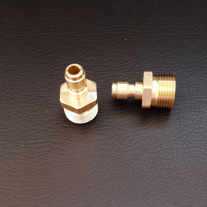 Connector Nepel M22/15Mm Sambungan Male Quick Release